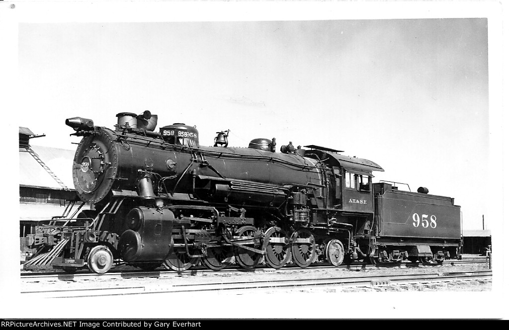 ATSF 2-10-2 #958 - Atchison, Topeka & Santa Fe